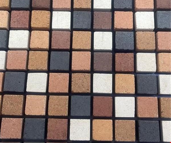 آجر نسوز دیرگداز 10*10 ساده در رنگ های متنوع