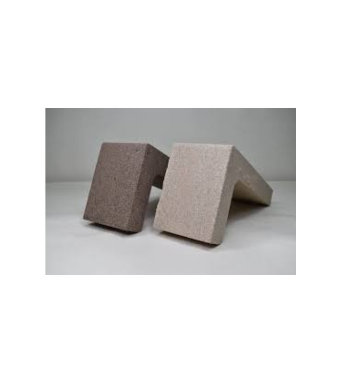 آجر ال 20*20 رنگ طوسی