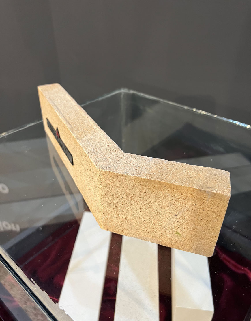 آجر ال 45 درجه رنگ سفید