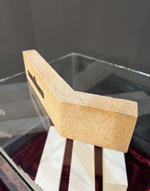 آجر ال 45 درجه در رنگ های متنوع