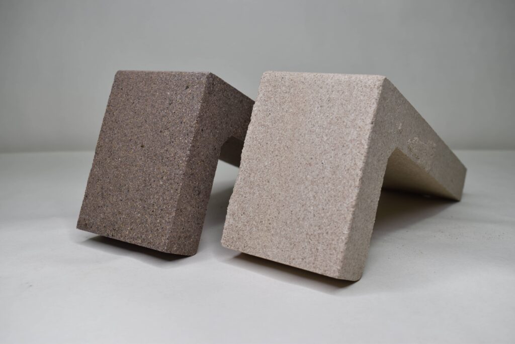 آجر  ال 10*10 رنگ سفید