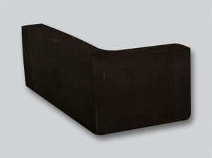 آجر ال 10*20 رنگ مشکی