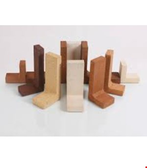 آجر نسوز ال 13*26 در رنگ های متنوع