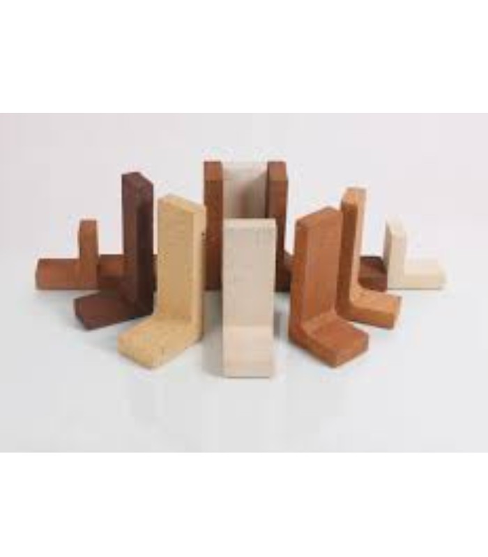 آجر ال 10*20 رنگ قرمز