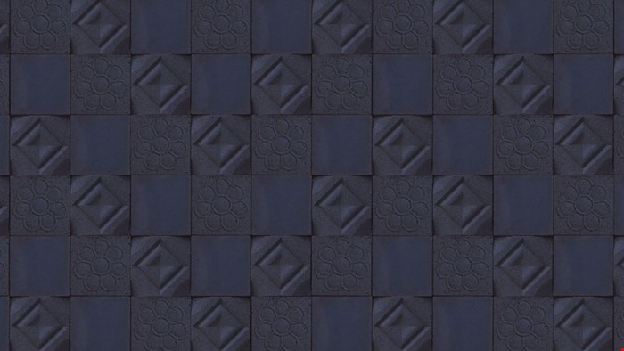 آجر نسوز دیرگداز 10*10 طرح‏ دار در رنگ های متنوع