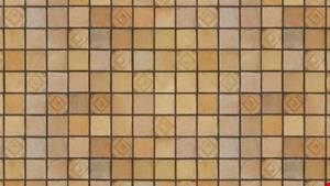 آجر نسوز دیرگداز 10*10 طرح‏ دار در رنگ های متنوع