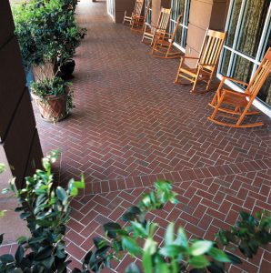 آجر  کف ضخامت 55 میلیمتر سفید